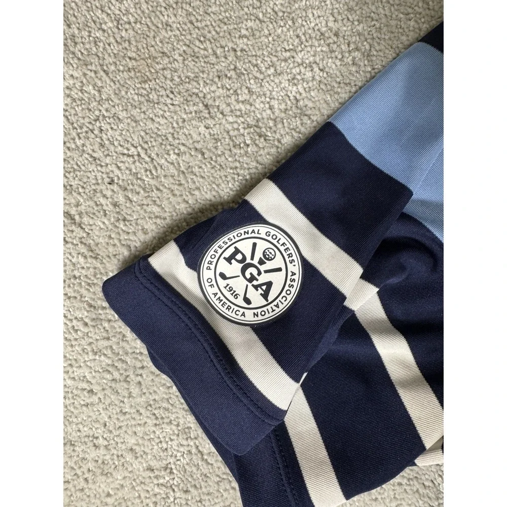 Polo Golf Ralph Lauren Shirt XL Striped  PGA Championship Quail Hollow Big‎ Pony